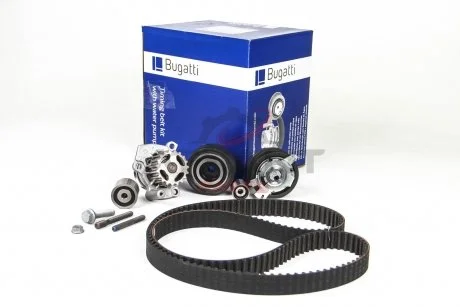 Фото комплект ГРМ (+ помпа) Golf VI/Crafter/T5 1.6/2.0 TDI/BiTDI 10- BUGATTI KBU10397A Комплект ГРМ (+ помпа) Golf VI/Crafter/T5 1.6/2.0 TDI/BiTDI 10- BUGATTI KBU10397A