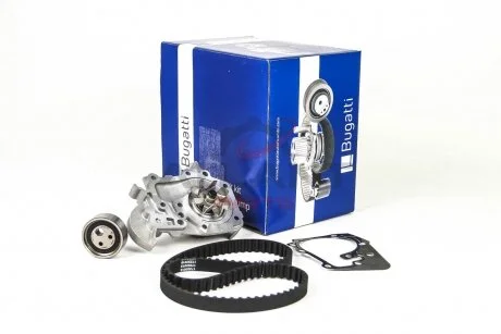 РЕМІН ГРМ RENAULT KANGOO 08> КОМПЛЕКТ [+] НАСОС ОХЛ. РІДИНИ 1.6 8V BUGATTI KBU7714B