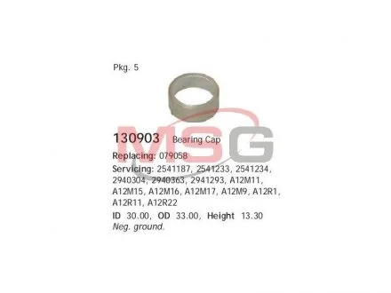 Вставка подшипника CARGO 130903