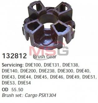 Фото щеткодержатель стартера CARGO 132812 Щеткодержатель стартера CARGO 132812