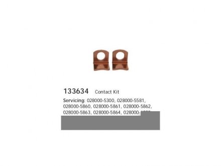 Клема втягуючого реле CARGO 133634
