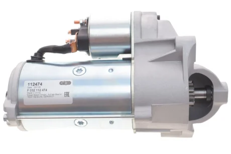 Стартер (12В, новий) MITSUBISHI CARISMA, SPACE STAR, NISSAN INTERSTAR, PRIMASTAR, PRIMERA, OPEL MOVANO A, VIVARO A, RENAULT CLIO II, ESPACE IV, GRAND SCENIC II, LAGUNA I, LAGUNA II 1.4-2.5D 10.97- CARGO F 032 112 474