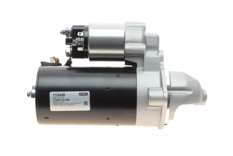 Стартер BMW 5 (E34/E39/E60)/7 (E38/E65-E67)/X5 (E53) 3.0D 93-10 (12V/2.2kw) (z=9) M51/M57 = 113446 CARGO F032113446 (фото 1)