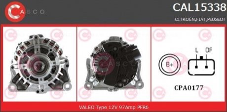 Генератор CASCO CAL15338AS