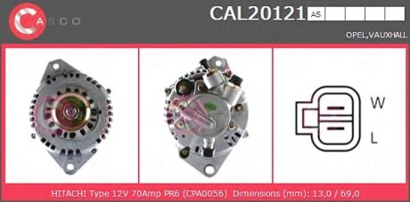 Генератор CASCO CAL20121AS