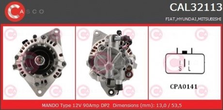 Генератор CASCO CAL32113AS (фото 1)