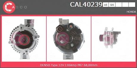 Генератор CASCO CAL40239AS (фото 1)