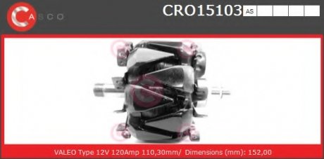 WIRNIK ALTERNATORA CASCO CRO15103AS