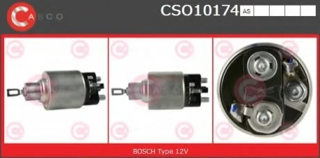 Фото втягуюче реле стартера CASCO CSO10174AS Втягуюче реле стартера CASCO CSO10174AS