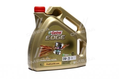 Л EDGE Titanium C5 0W-20 олива синт. ACEA C5, API SP, GF-6, Chrysler MS 6395, GM dexos1™ Gen 2, STJ CASTROL 15CC95