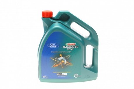 Масло моторное Magnatec Professional Diesel 0W20 (5 Liter) (Ford Logo) CASTROL 15D5EC (фото 1)