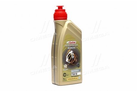 Л TRANSMAX 75W-90 MANUAL MULTIVEHICLE масло трансмісійне (синт.) API GL-4, MB 235.72, Ford WSD-M2C CASTROL 15D812