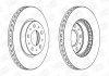 Гальмівний диск передній Volvo 850, 940, C70, S70, S90, V70, V90, XC70 (1996->) CHAMPION 561866CH (фото 1)