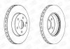 Диск тормозной передний (кратно 2шт.) MB E Class (W211, S211) CHAMPION 562212CH (фото 2)
