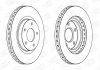 Диск гальмівний передній (кратно 2шт.) Jeep Compass (06-), Patriot (07-17)/ Mitsubishi ASX (09-) CHAMPION 562790CH (фото 1)