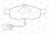 Гальмівні колодки передні з датчиком Mondeo I 93-,Scorpio I,II 86- CHAMPION 571522CH (фото 1)