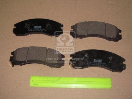 Колодки тормозные дисковые передние CITROEN C-CROSSER (VU_, VV_) 07-, C-CROSSER CHAMPION 572447CH