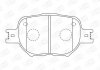 Колодки тормозные дисковые передние TOYOTA CALDINA Estate (_T24_) 02-07, CELICA CHAMPION 572517CH (фото 1)