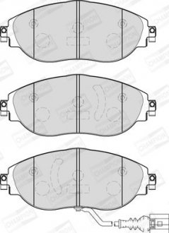 Тормозные колодки передние Audi A3, Q3 / VW Arteon, Golf, Passat, Tiguan, Sharan / Seat / Skoda CHAMPION 573838CH