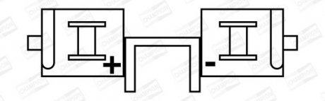 Котушка запалювання Astra F 1,6, Ascona C 1,3, Kadett E 1.3/1.6,Vectra A 1.6 CHAMPION BAEA252 (фото 1)