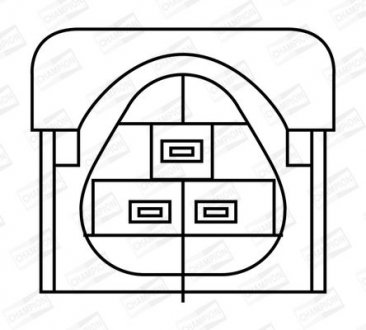 Котушка запалювання BMW 1/3/5/7/X3/X5/Z4 / PEUGEOT 3008 / ROLLS-ROYCE PHANTOM CHAMPION BAEA324 (фото 1)