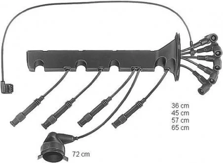 Фото комплект электропроводки CHAMPION CLS104 Комплект электропроводки CHAMPION CLS104