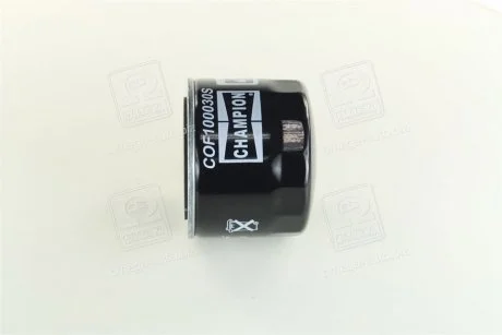 Фото фільтр масляний 110-112,Kalina,Niva,Nova,Samara,2101-06,Ford,Opel,Zaz Tavria CHAMPION COF100030S Фільтр масляний 110-112,Kalina,Niva,Nova,Samara,2101-06,Ford,Opel,Zaz Tavria CHAMPION COF100030S