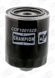 Фільтр масляний H=128mm Audi 100 2,0TD/2,4D 8/89-2,5TDI -11/90A6,T4 1,9D/TD 82- CHAMPION COF100152S