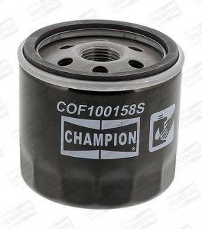 Фільтр масляний B-Max,C-Max,Fiesta IV,V,VI,Focus II,III,Kuga II,Mondeo IV,V,Mazda,Volvo 1.25/2.0 03 CHAMPION COF100158S