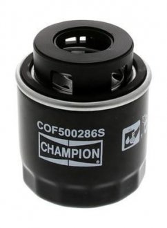 Фільтр масляний AUDI A3 1,4TFSI, VW 1,2-1,4TSI. Skoda 1,2-1,4TSI CHAMPION COF500286S