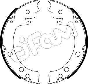 Комплект тормозных колодок, стояночная тормозная система CIFAM 153-519