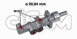 Головний гальмівний циліндр IBIZA,FABIA,POLO 01- 20.64 CIFAM 202-404