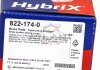 Гальмівні колодки перед. Honda Civic 91-05 (TRW) CIFAM 822-174-0 (фото 7)