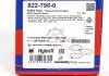Гальмівні колодки зад. Toyota Auris 07-12/Corolla 13- (bosch) CIFAM 822-796-0 (фото 6)