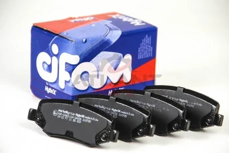 Колодки гальмівні задн. Compass/Wrangler/Liberty/Cherokee/Nitro 06- CIFAM 822-863-0