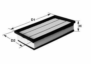 Фильтр воздушный CLEAN FILTERS MA1379
