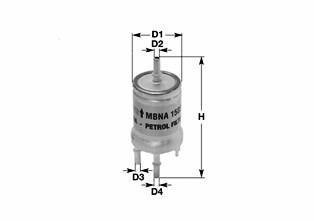 Фильтр топлива CLEAN FILTERS MBNA1556