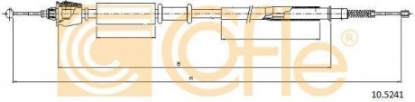 Трос ручного тормоза COFLE 105241