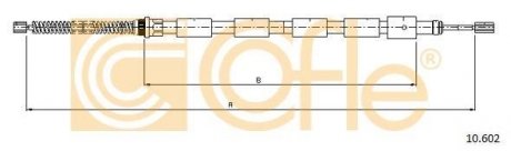 Трос ручника COFLE 10.602