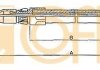 Трос ручного тормоза пер. Mercedes 200-300 85>DB 201,124 COFLE 10942 (фото 1)