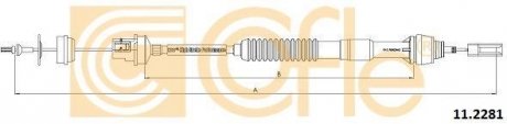 Трос сцепления COFLE 11.2281