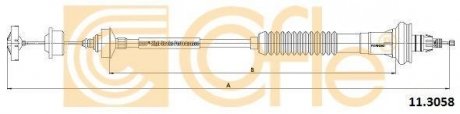 Трос сцепления COFLE 113058