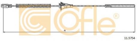 Трос ручника COFLE 115754