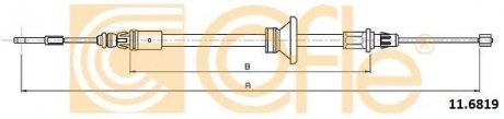 Трос COFLE 11.6819 (фото 1)
