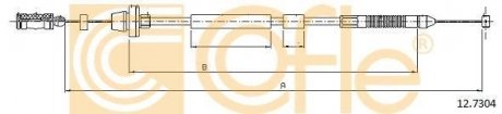 Трос газу COFLE 127304