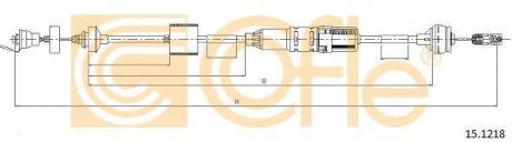 Трос сцепления COFLE 15.1218