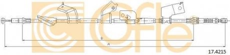 Трос ручного гальма COFLE 174215