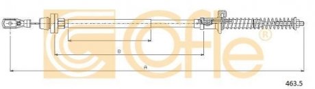 Тросик газу COFLE 4635