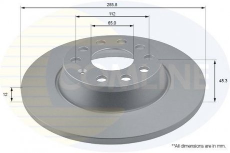 Гальмівний диск COMLINE ADC1467