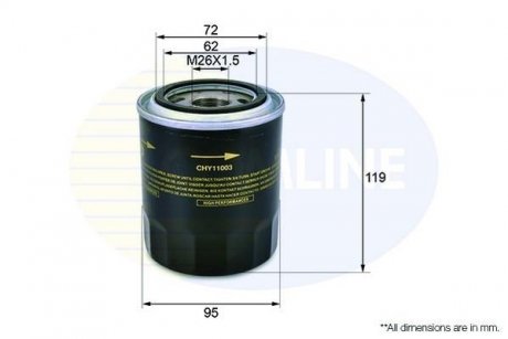 Фільтр масла COMLINE CHY11003